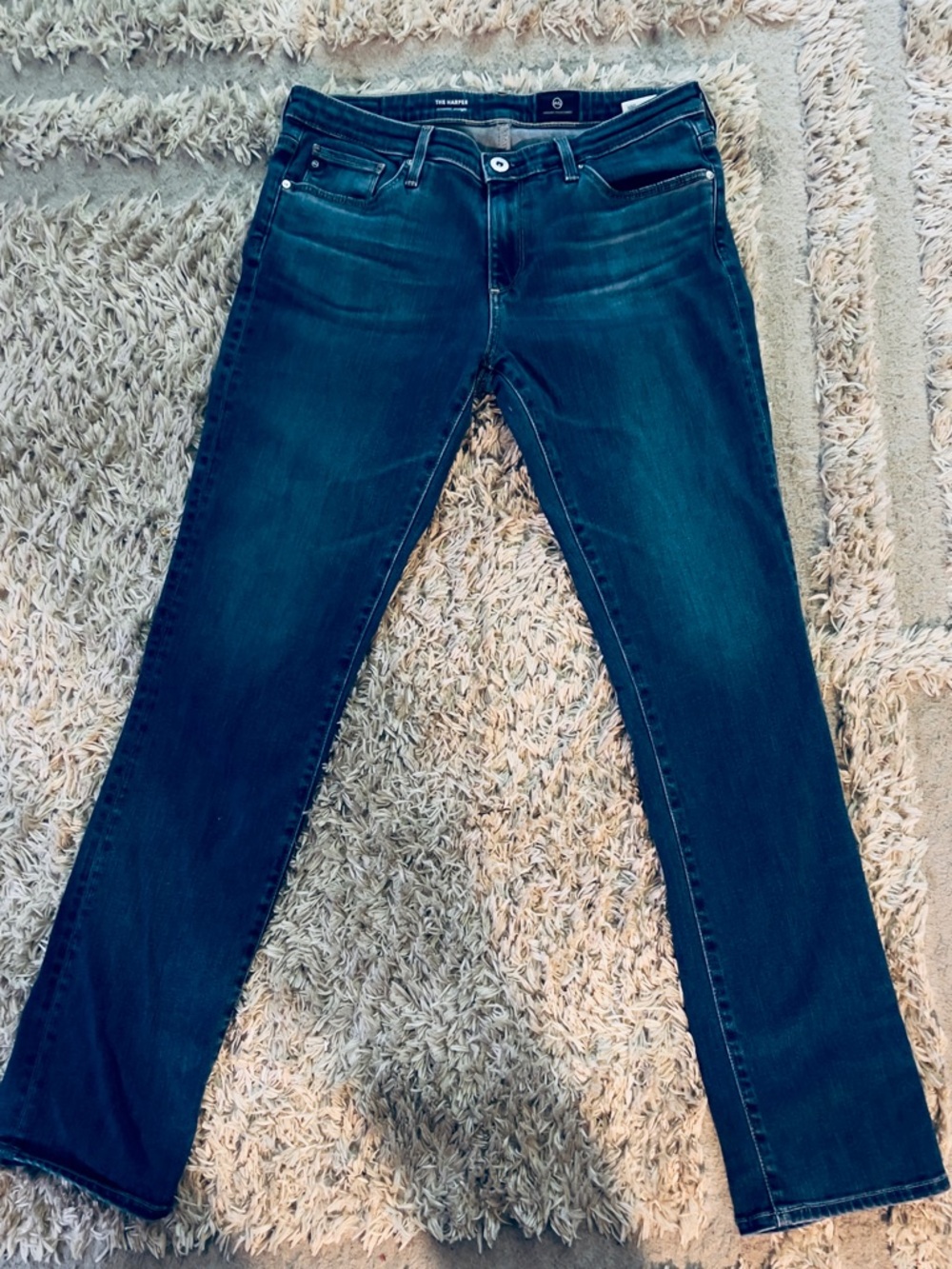 Dark Blue Women's Slim Fit Jeans size 28 regular see pictures for measurements
